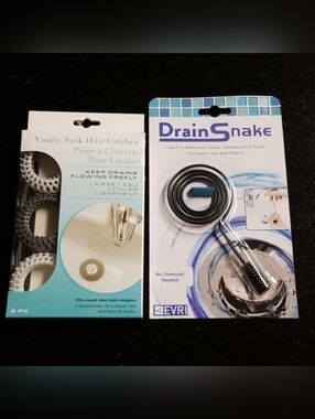 Sink Hair Catcher & Drain Combo